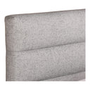 Takio - Queen Bed - Gray - Moe's Home Collection - Upholstered Beds - Elite Enclave Home