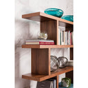 Miri - Large Shelf - Walnut - Moe's Home Collection - Standard Bookcases - Elite Enclave Home