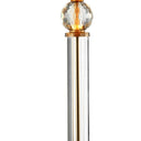 Crystal Accent Desk Lamp - Gold