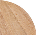 Linette - Dining Table - White Oak - Meridian Furniture - Dining Tables - Elite Enclave Home