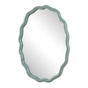 Isly - Robin's Egg Oval Mirror - Blue - Uttermost - Accent Mirrors - Elite Enclave Home