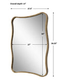 Pavia - Curvy Vanity Mirror - Uttermost - Accent Mirrors - Elite Enclave Home