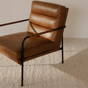 Verlaine - Armchair - Chestnut Brown - Moe's Home Collection - Arm Chairs - Elite Enclave Home