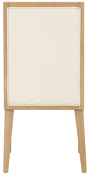 Bristol - Faux Leather Dining Chair With Natural Legs (Set of 2)