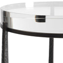 Midas - Round Accent Table - Dark Bronze