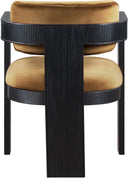 Sacha - Velvet Dining Chair With Black Base (Set of 2) - Meridian Furniture - Chair Sets - Elite Enclave Home