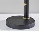 Metal Adjustable Desk Lamp - Brass Cinch Black
