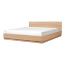 Round Off - Queen Bed - Natural Oak - Moe's Home Collection - Slat Beds - Elite Enclave Home