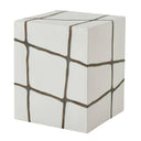 Rocklyn - Garden Stool - Bronze / White