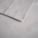 600 Thread Count - Cooling Cotton Blend 4 Piece Queen Sheet Set - Gray