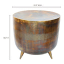 Kettel - Accent Table - Brass - Moe's Home Collection - Accent Tables - Elite Enclave Home