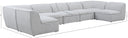 Miramar - 7 Piece Modular Sectional - Meridian Furniture - Stationary Sectionals - Elite Enclave Home