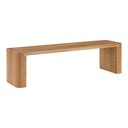 Post - Small Dining Bench - Natural - Moe's Home Collection - Dining Benches - Elite Enclave Home