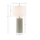 Glendale - Table Lamp - Gray - INK+IVY - Table Lamps - Elite Enclave Home