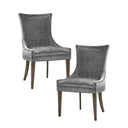 Ultra - Dining Side Chair (Set of 2) - Dark Gray - Madison Park Signature - Chair Sets - Elite Enclave Home