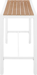 Nizuc - Outdoor Patio Rectangle Bar Table - Meridian Furniture - Bar Tables- Elite Enclave Home