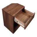 Osamu - Nightstand - Dark Brown - Moe's Home Collection - Accent Nightstands - Elite Enclave Home