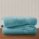 800GSM - 2 Piece Set Bath Sheet Antimicrobial - Aqua - Madison Park Signature - Towel Sets - Elite Enclave Home