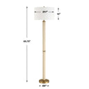 Wessex - Floor Lamp - Gold / White