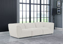 Miramar - 3 Seat Modular Sofa - Meridian Furniture - Stationary Sectionals - Elite Enclave Home