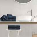 Premium Turkish Cotton 500GSM Plush 6 Piece Towel Set - Navy - Super Listing - Towel Sets - Elite Enclave Home