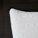 Quebec - Twin Reversible Bedspread Set - White