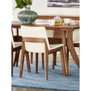 Deco - PVC Dining Chair (Set of 2) - Cream White - Moe's Home Collection - Chair Sets - Elite Enclave Home