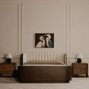 Two Cranes - Framed Painting - White - Moe's Home Collection - Canvas Art - Elite Enclave Home