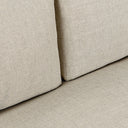 Livia - Teak Outdoor Sofa - Taupe