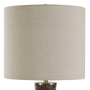 Jameson - Marble Cones Table Lamp - Brown - Uttermost - Table Lamps- Elite Enclave Home