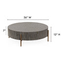 Chameau - Small Coffee Table - Black - Moe's Home Collection - Coffee Tables - Elite Enclave Home