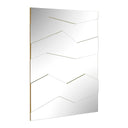 Fracture - Segmented Panel Mirror - Gold