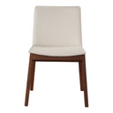 Deco - PVC Dining Chair (Set of 2) - Cream White - Moe's Home Collection - Chair Sets - Elite Enclave Home