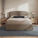 Joan - Queen Storage Bed - Taupe - Moe's Home Collection - Storage Beds - Elite Enclave Home