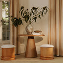 Tutto - Cafe Table - Natural - Moe's Home Collection - Dining Tables - Elite Enclave Home