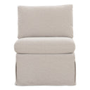 Fable - Slipcover Dining Slipper Chair - Beige - Moe's Home Collection - Side Chairs - Elite Enclave Home
