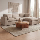 Cates - Slipper Chair - Pebble - Moe's Home Collection - Armless Chairs - Elite Enclave Home