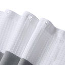 Spa Waffle - 72" x 72" Shower Curtain With 3M Treatment - Charcoal - Madison Park - Shower Curtains - Elite Enclave Home