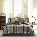 Robbie - Comforter And Sheet Set - Navy Multi