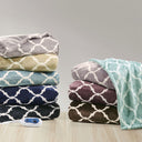 Heated Ogee - Throw - Indigo - Beautyrest - Heated Throws - Elite Enclave Home