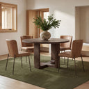Hayes - Dining Table - Rustic / Brown - Moe's Home Collection - Dining Tables - Elite Enclave Home