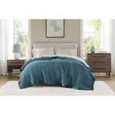 Windom - King All Season Hypoallergenic Blanket With 3M Scotchgard - Teal