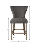 Arnaud - Counter Stool - Charcoal