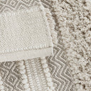 Asher - 22" x 58" Woven Texture Stripe Bath Rug - Natural - INK+IVY - Bath Rugs & Mats - Elite Enclave Home