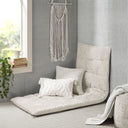 Edelia - Lounge Floor Pillow Cushion - Ivory - Intelligent Design - Floor Pillows - Elite Enclave Home