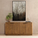 Labelle - 4 Door Buffet - Tan Oak