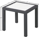 Nizuc - Outdoor Patio End Table - Meridian Furniture - End Tables- Elite Enclave Home