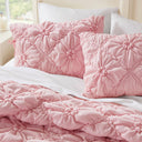 Lily - Full/Queen 3 Piece Comforter Set - Pink