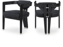 Carlyle - Dining Chair - Meridian Furniture - Arm Chairs - Elite Enclave Home