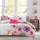Olivia - Comforter Set - Pink